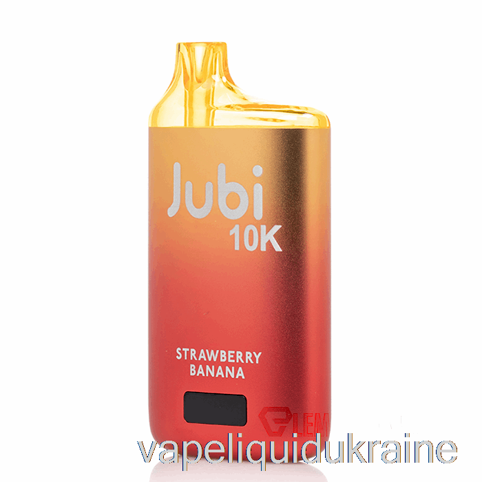 Vape Liquid Ukraine Jubi Bar 10000 Disposable Strawberry Banana